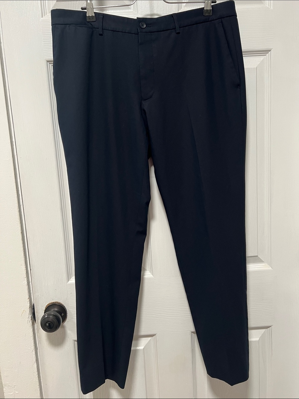 Zara Men's Dress Pants in Black β Tailored Straight Fit